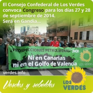 Los Verdes convocan su Congreso para ampliar el espacio político y social verde en España