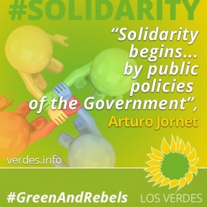 Solidarity begins... by public policies of the Government